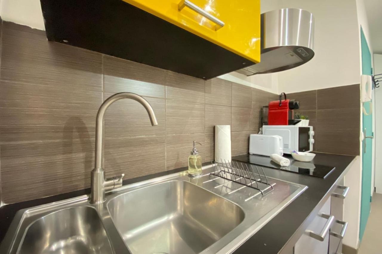 Happyhome Terrasse En Ville Fastwifi Netflix Marseille Kültér fotó