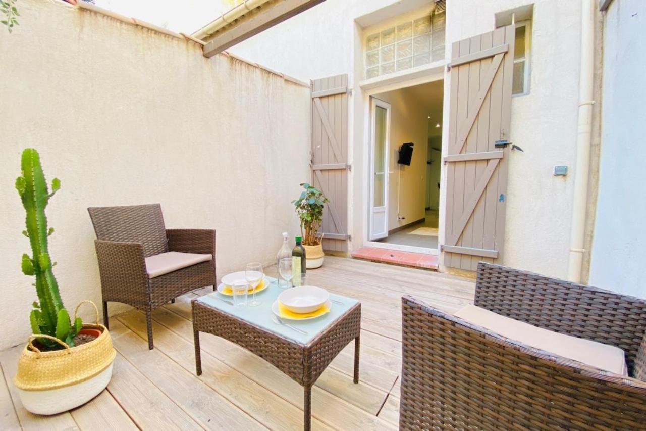 Happyhome Terrasse En Ville Fastwifi Netflix Marseille Kültér fotó