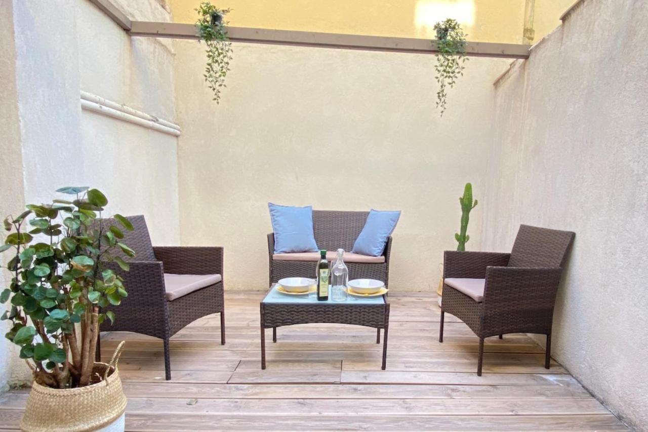 Happyhome Terrasse En Ville Fastwifi Netflix Marseille Kültér fotó